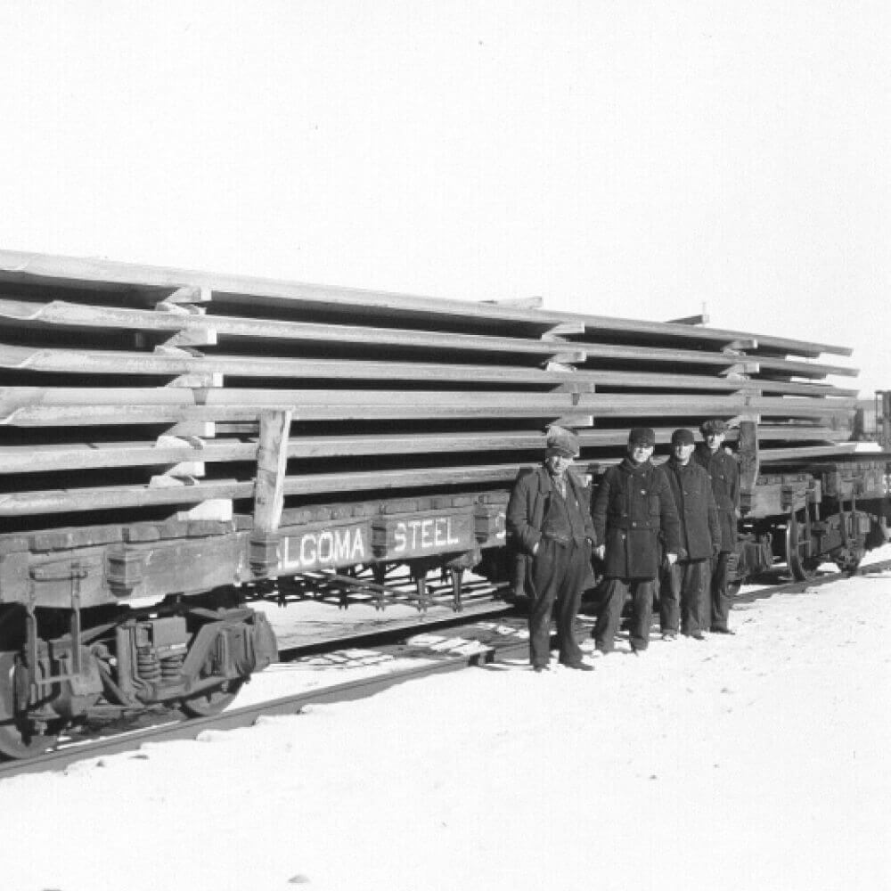 Algoma steelworkers in 1932