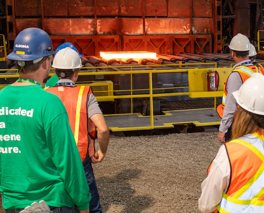 Algoma Steel Plate Mill Tour