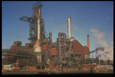 Algoma's No. 7 blast furnace