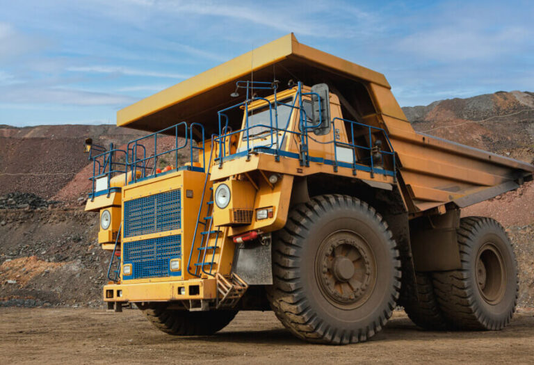 Wear resistant heavy duty construction vehicle