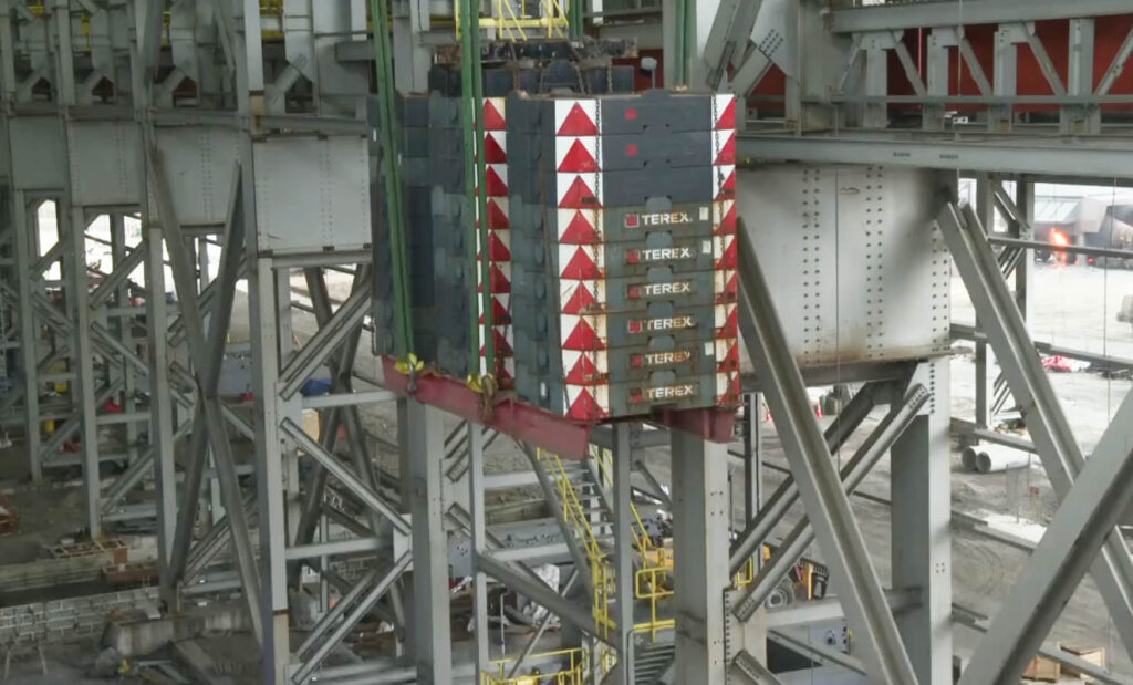 Last week, we successfully completed a load test on the main hoist of Crane 342!
