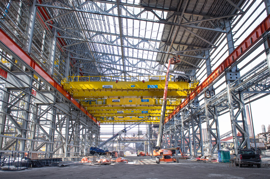 Photo of Electric Arc Furnace construction
